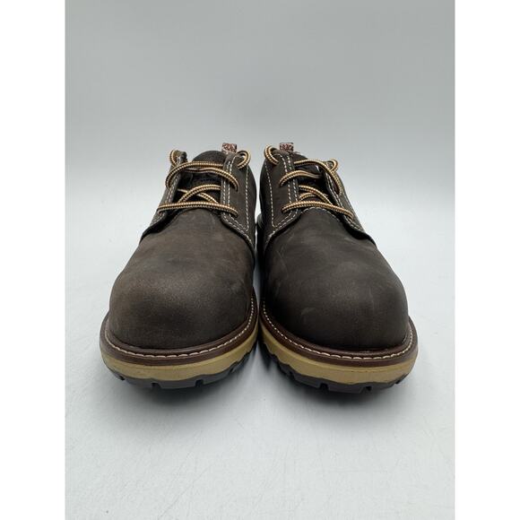 NEW Timberland HIGHTOWER Women's Oxford Safety Work Shoe Brown US Size 6 Medium - Picture 5 of 11